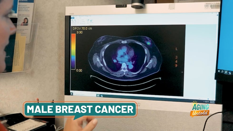 Men can get breast cancer despite a common misconception that it's a woman's disease.